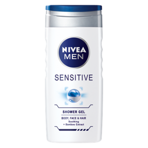 Душ-гел за мъже с чувствителна кожа Sensitive- Nivea MEN